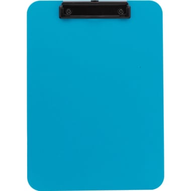 Abel Shatterproof Standard Clipboard, A4, Plastic, Blue