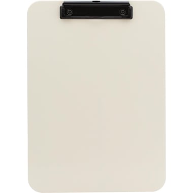 Abel Shatterproof Standard Clipboard, A4, Plastic, White