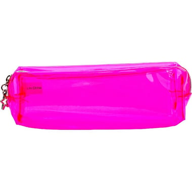 Soft Pencil Case, Star String, Clear Pink