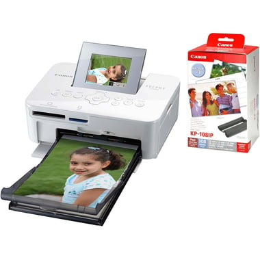 Canon SELPHY CP1000WH + KP108IP, Color Photo Printer