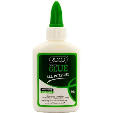Roco White Glue, 60.00 ml ( 2.11 oz ), White