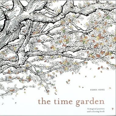 The Time Garden - A Magical Journey and Coloring Book