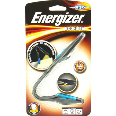 Energizer LED Booklight, for All Book Size, LED Lamp, Black