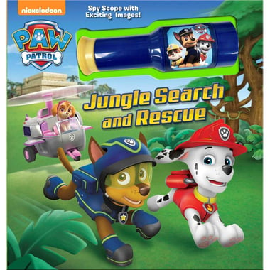 Paw Patrol: Jungle Search and Rescue - Storybook with Spyscope Viewer