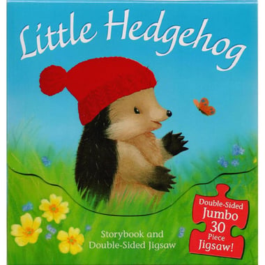 Little Hedgehog - Storybook and Double-Sided Jigsaw