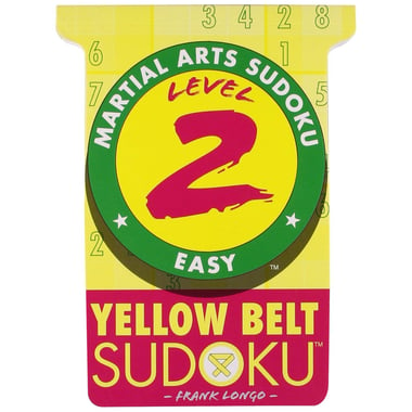 Yellow Belt, Sudoku - Level 2, Easy (Martial Arts Sudoku)