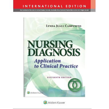 Nursing Diagnosis، 15th Edition - Application to Clinical Practise