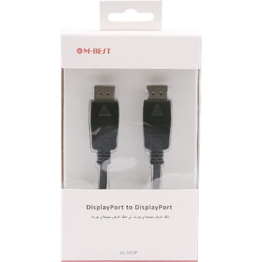 M-BEST DisplayPort to DisplayPort AV Cable, 2.00 m ( 6.56 ft )
