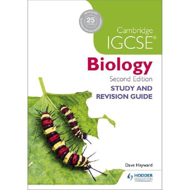 Cambridge IGCSE Biology Study and Revision Guide, 2nd Edition