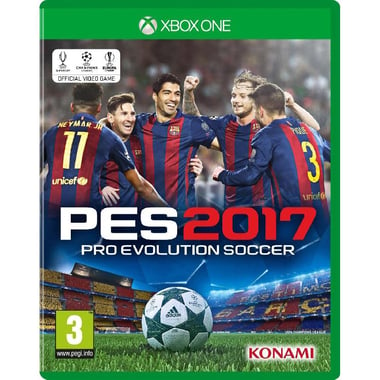 PES (Pro Evolution Soccer) 2017, Xbox One (Games), Sports, Blu-ray Disc