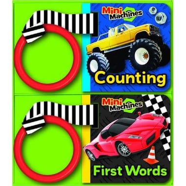 My First Mini Machines: Counting/First Words (Buggy Book)