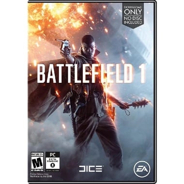 Battlefield 1, PC Game, Action & Adventure, Blu-ray Disc