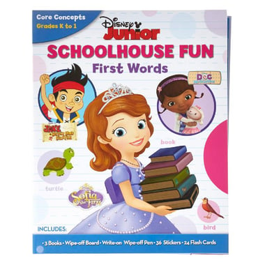 Disney Junior : Schoolhouse Fun First Words