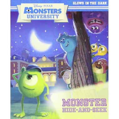 Disney Monsters University: Monster Hide-And-Seek (Glow-In-The-Dark Board Book)