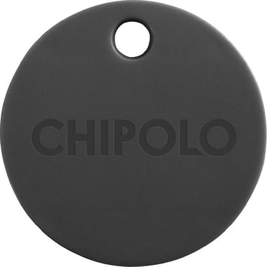 Chipolo Plus Tracker (Bluetooth) Smartphone Security Device, for Most Smartphones with Android OS/iOS, Black