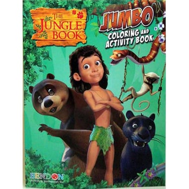 The Jungle Book - Jumbo Coloring Activity Book