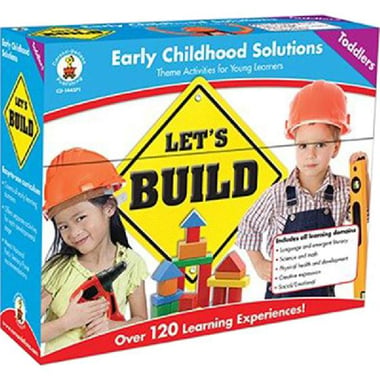 Let's Build Set for Toddler, Early Childhood Solutions - Over 120 Learning Experiences!