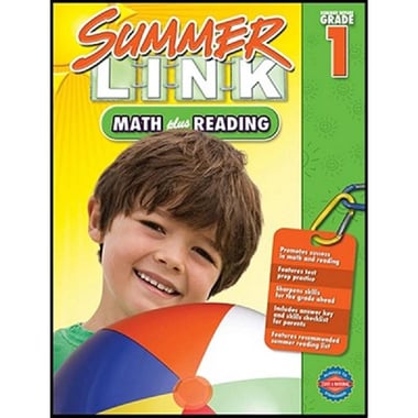 Summer Link, Grade 1, Math Plus Reading