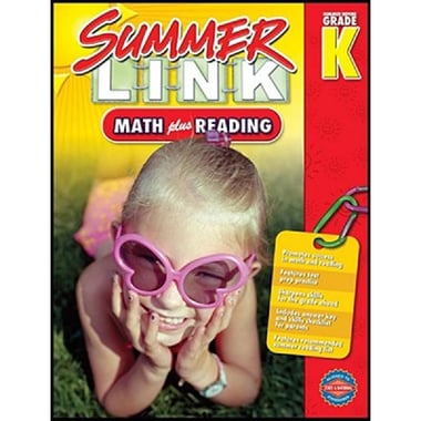 Summer Link, Grade K, Math Plus Reading