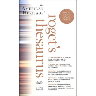 The American Heritage Roget's Thesaurus: Office Edition