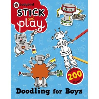 Doodling for Boys (Stick and Play)