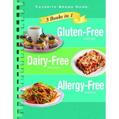 3 Books in 1: Gluten-Free/Dairy-Free/Allergy-Free (Favorite Brand Name)