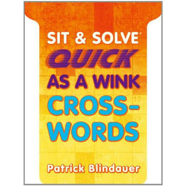 Quick as a Wink، Cross-Words (Sit & Solve)