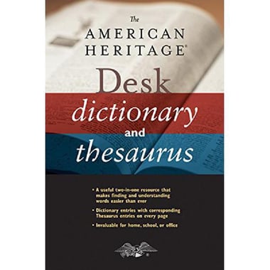 The American Heritage Desk، Dictionary and Thesaurus