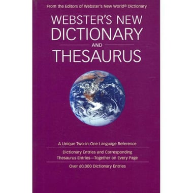Webster's New World, Dictionary and Thesaurus