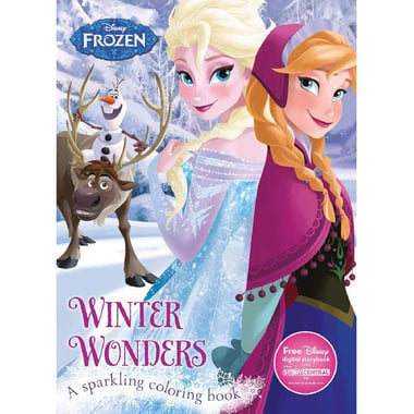 Disney Frozen, Winter Wonders (Color Fun) - A Sparkling Coloring Book