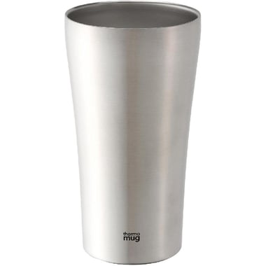 Thermo Mug Tumbler, Hot/Cold, 400.00 ml ( 14.08 oz ), Clear/Silver