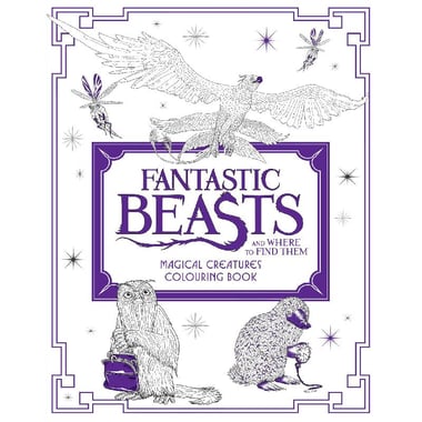 Fantastic Beasts & Where To Find Them: Magical Creatures Colouring Book