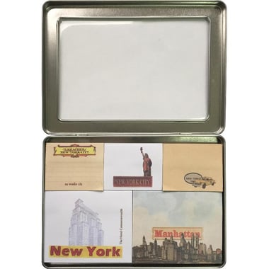 روكو ورق ملاحظات لاصق بألوان، نيويورك، 300 ورقة، الوان متنوعة