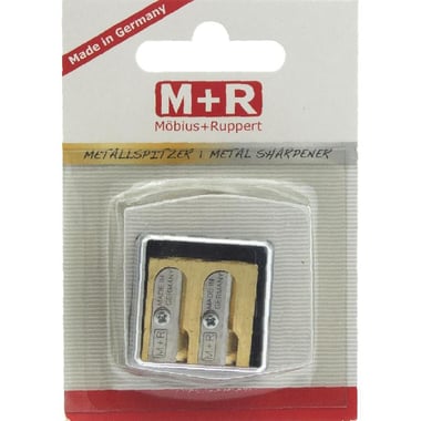 M+R Pocket Sharpener, 2 Holes, Gold