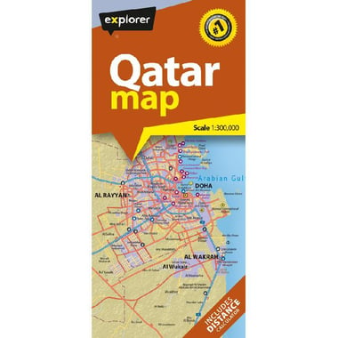 Qatar Map 2nd Edition
