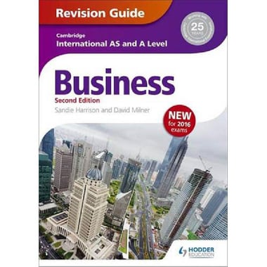 Cambridge International AS/A Level: Business Revision Guide، 2nd Edition