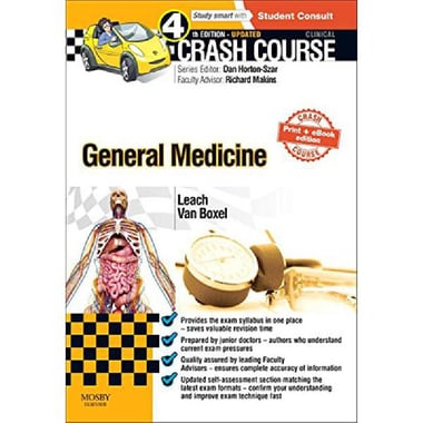 Crash Course: General Medicine، Updated Print + eBook