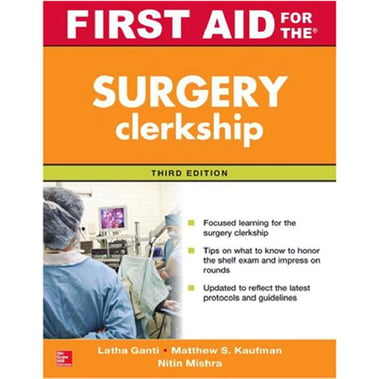 First Aid for The Surgery Clerkship, 3rd Edition