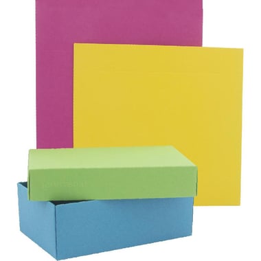 BUNTBOX GMBH Gift Box, Funky, Foldable, Large, Assorted Color