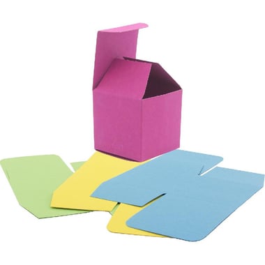 BUNTBOX GMBH Gift Box, Cube, Foldable, Medium, Assorted Color