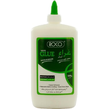 Roco White Glue, 500.00 g ( 1.10 lb ), White