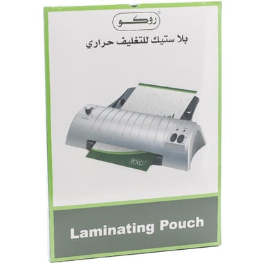 Roco Thermal Laminating Film, A4, 125 mic, Clear