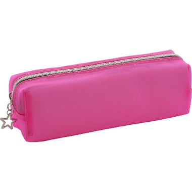 Soft Pencil Case, Star String, Pink