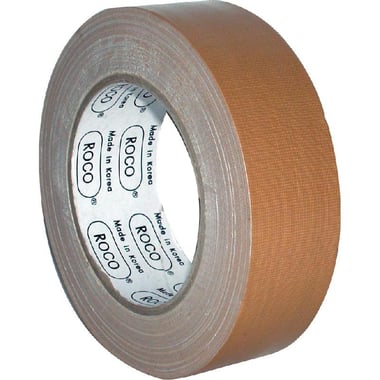 Roco Cloth Tape, 1.5" X 25 m, Brown