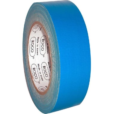 Roco Cloth Tape, 1.5" X 25 m, Sky Blue
