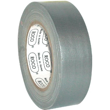 Roco Cloth Tape, 1.5" X 25 m, Silver