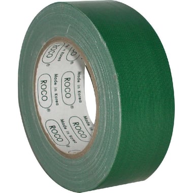 Roco Cloth Tape, 2" X 25 m, Green