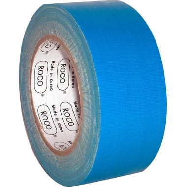 Roco Cloth Tape, 2" X 25 m, Sky Blue