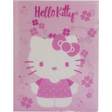 Hello Kitty Display Book, 20 Pocket, A4, PP Material, Pink/White