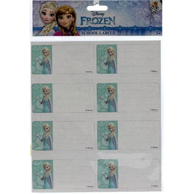 Disney Frozen Name Labels, 10 Stickers